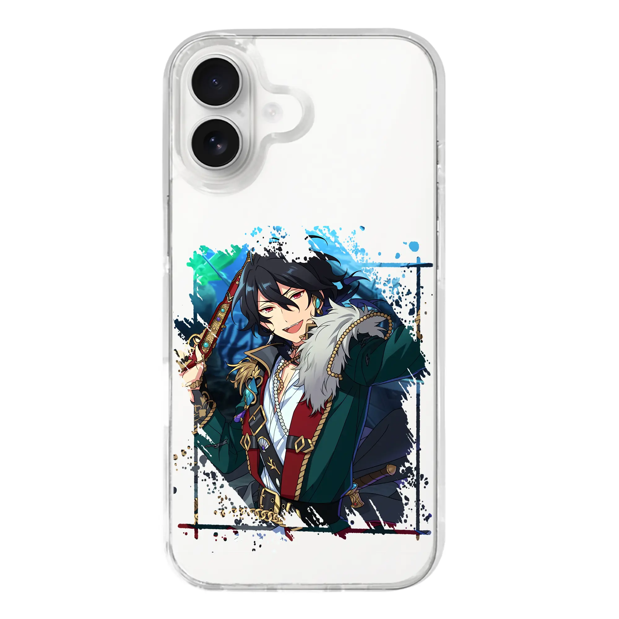 あんさん ぶる グッズ UNDEAD 朔間零 - iPhone 17シリーズ 透明スマホケース – 薄型・耐衝撃・精密フィット保護カバー